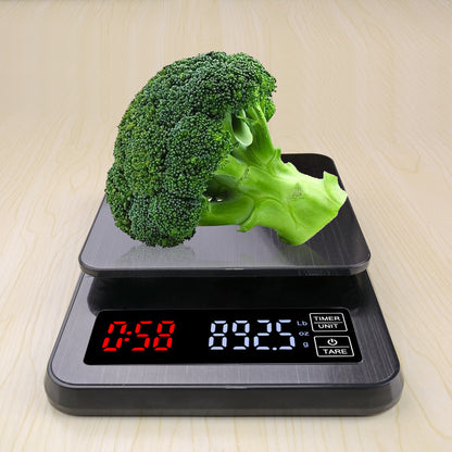 Stainless Steel Electronic Coffee Scale for Kitchen